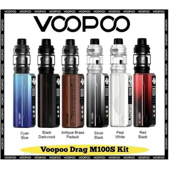 5 9 Best Vape Store UAE Online | Dxb Vape Club Online VOOPOO DRAG M100S Vape Kit with Uforce-L Tank Atomizer 5.5ml In UAE