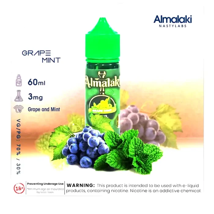 ALMALAKI GRAPE MINT – 60ML