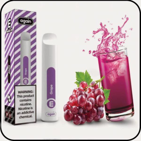 Again Disposable Vape Grape 1500 Puffs