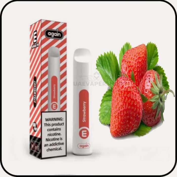 Again Disposable Vape Strawberry 1500 Puffs