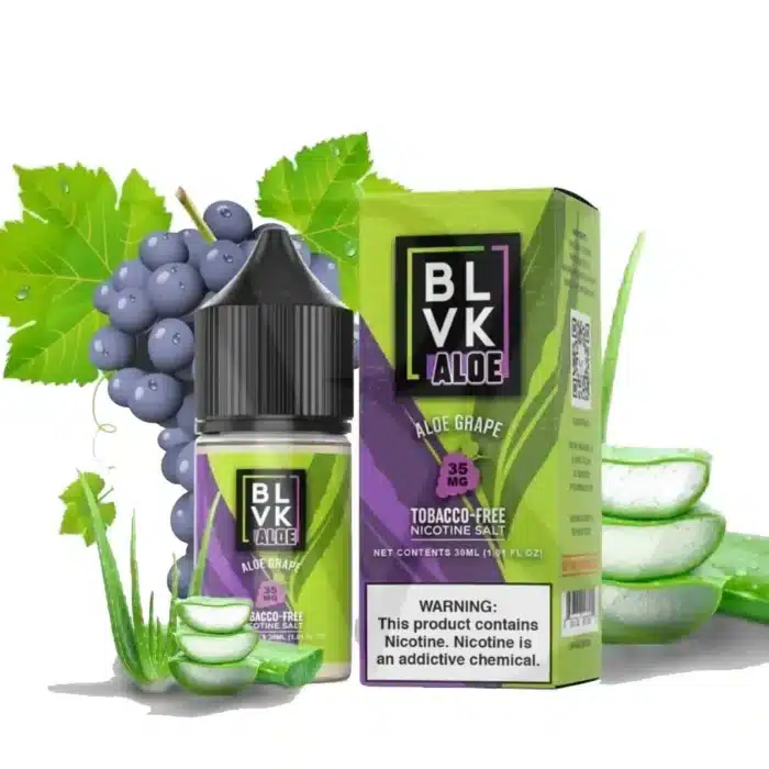 Aloe Grape By Blvk Aloe Salt Best Vape Store UAE Online | Dxb Vape Club Online Aloe Grape by BLVK ALOE Salt Series 30mL