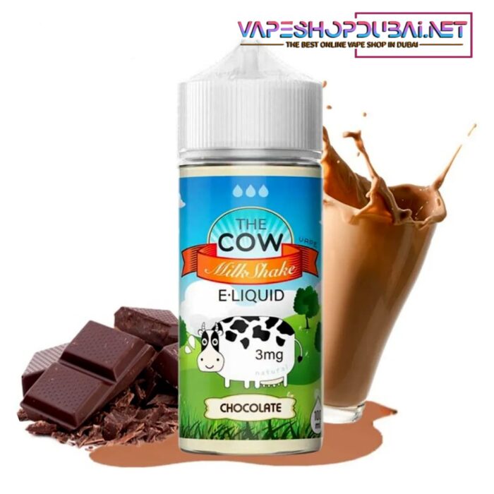 CHOCOLATE MILKSHAKE BY THE COW 100ML E B FLAVOR E LIQUID