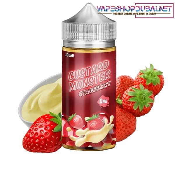 Custard Monster Strawberry 100ml 1