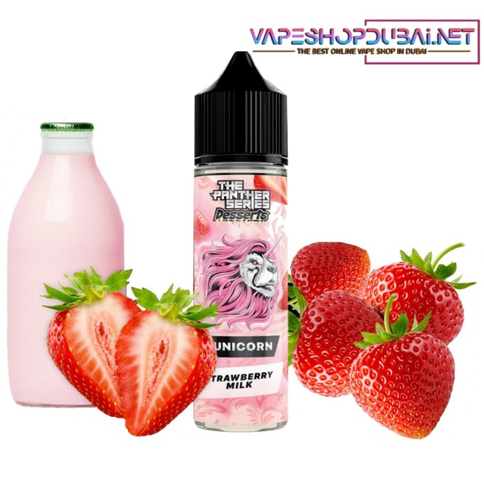 Dessert Series Unicorn Strawberry Milk 120ml By Dr Vapes