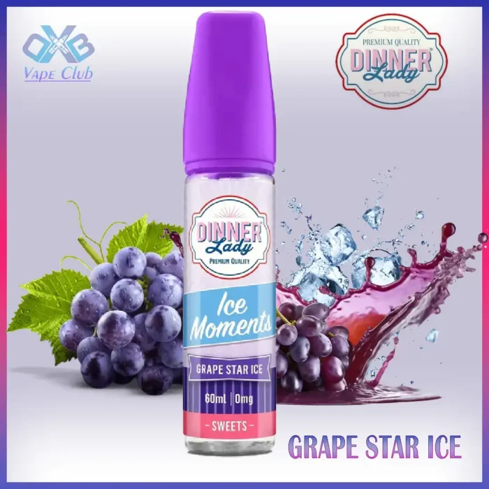 Dinner Lady Ice Moment Grape Satr Ice 60ml