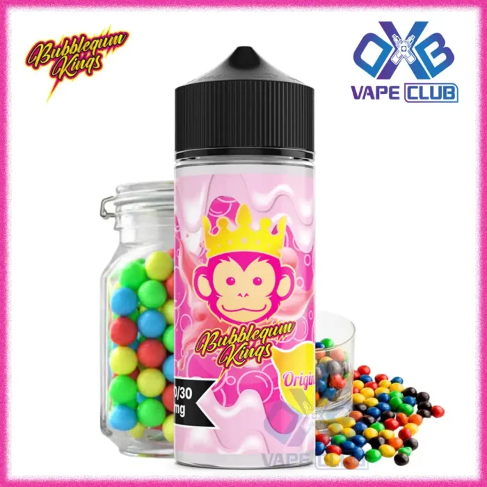 Dr Vape Bubblegum King 120ml Bubblegum Original