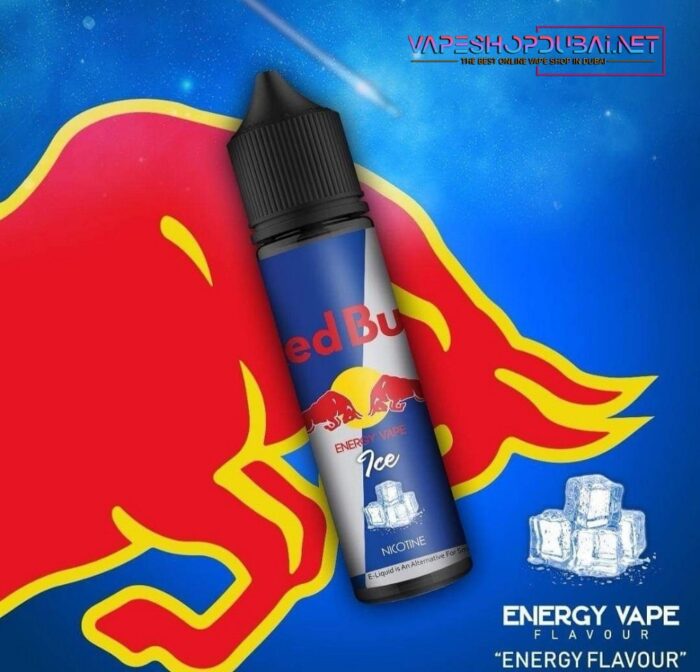 ENERGY E LIQUID REDBULL 60ML Best Vape Store UAE Online | Dxb Vape Club Online RED BULL E-Juice (Red Bull) 60ml Juice