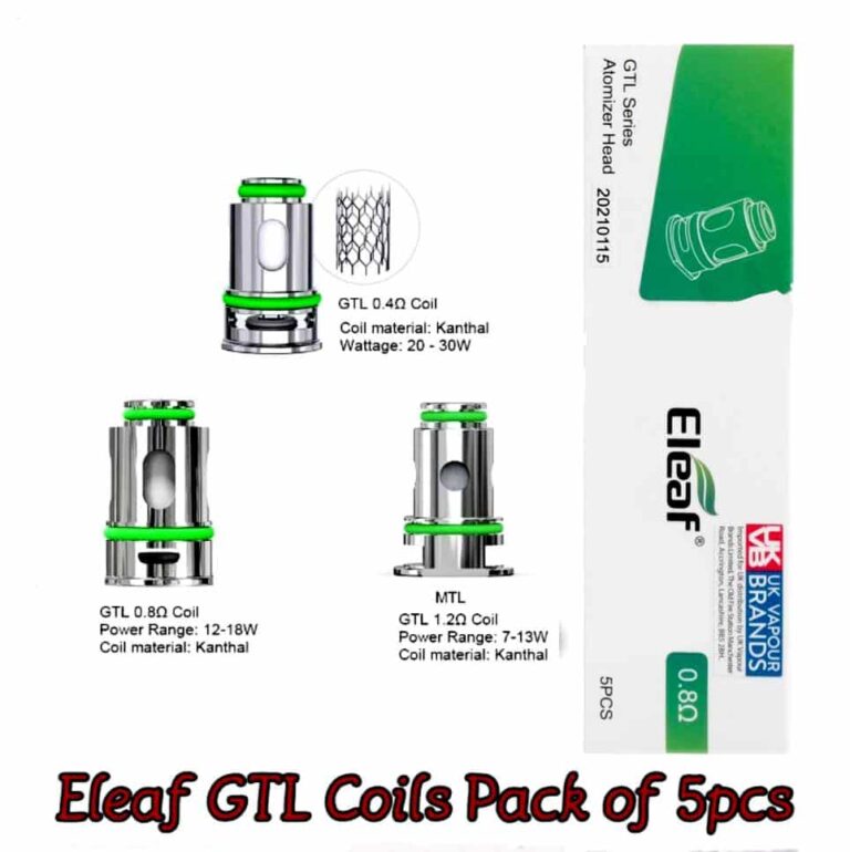 Eleaf GTL Replacement coils Best Vape Store UAE Online | Dxb Vape Club Online Home