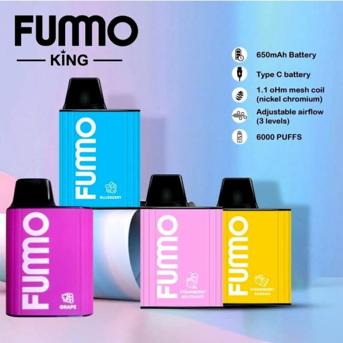 Fumo King 6000 Puffs Disposable Vape