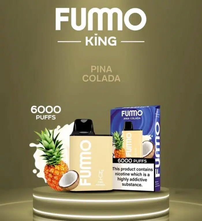 Fumo King 6000 Puffs Disposable Vape Pina Colada 1