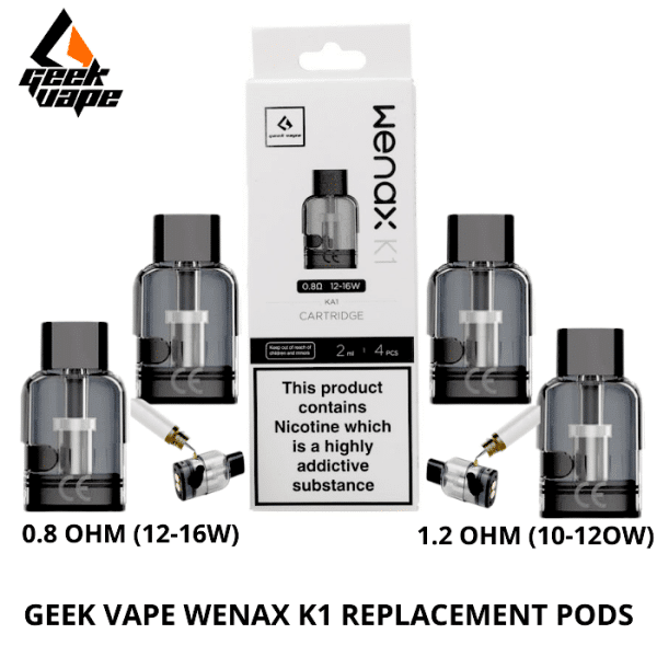 GEEK VAPE WENAX K1 REPLACEMENT PODS