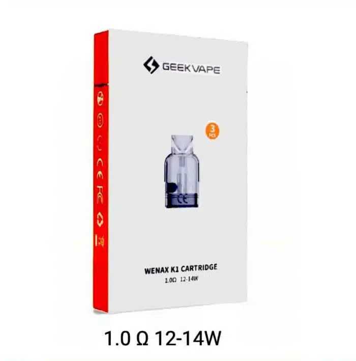 Geek vape wenax k1 replacement pod 1.0ohm Best Vape Store UAE Online | Dxb Vape Club Online Geek Vape Wenax K1 Replacement Pod