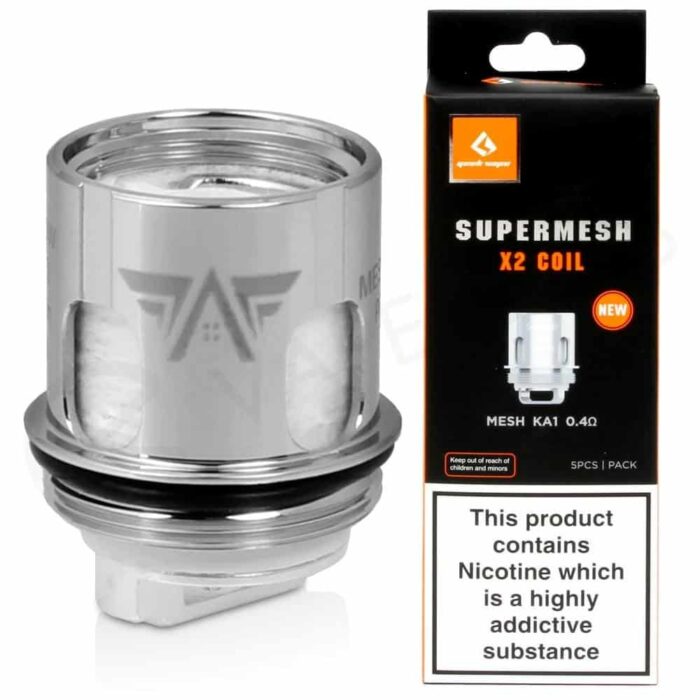 GeekVape Super Mesh X2 and X1 Coils