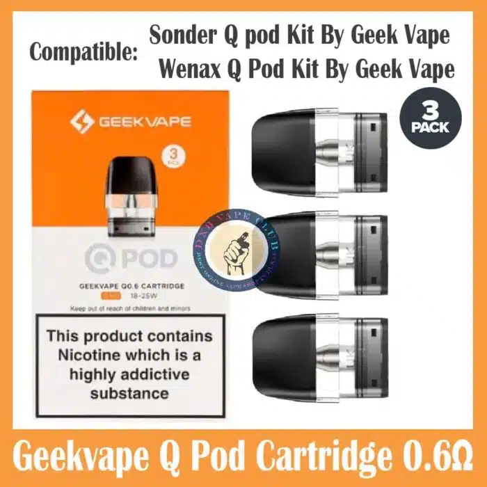 Geekvape Q Pod Cartridge 0.6Ω