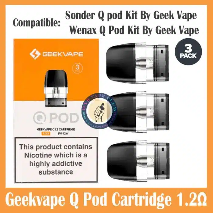 Geekvape Q Pod Cartridge 1.2Ω