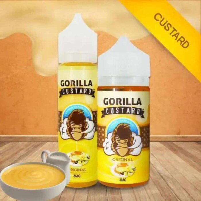 Gorilla Custard Original E Liquid by E B Flavor 100ml