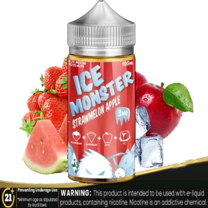 ICE MONSTER STRAWMELON APPLE 12OML