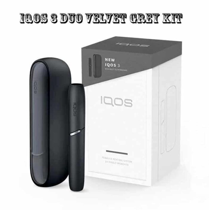 IQOS 3 DUO Kit Velvet Grey 1