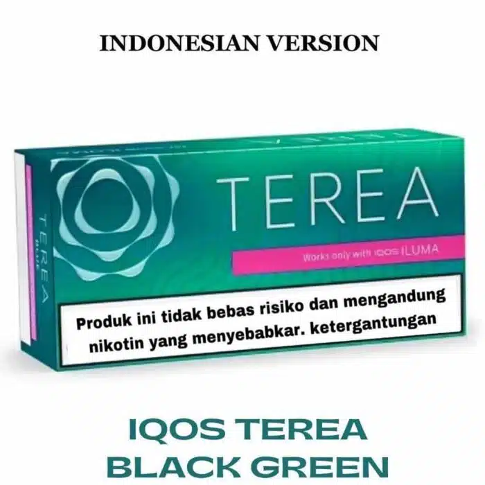 IQOS TEREA BLACK GREEN 1