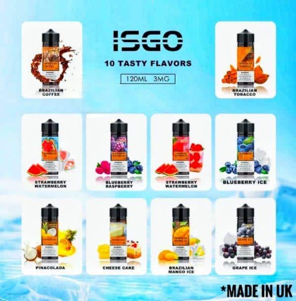 Isgo 120ml E Liquid