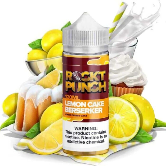 LEMON CAKE BERSERKER BY ROCKT PUNCH 120ml