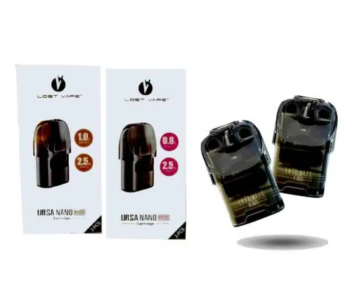 Lost Vape Ursa Nano Empty Pod Cartridge Best Vape Store UAE Online | Dxb Vape Club Online LOST VAPE URSA NANO EMPTY POD REPLACEMENT CARTRIDGE 2.5ML