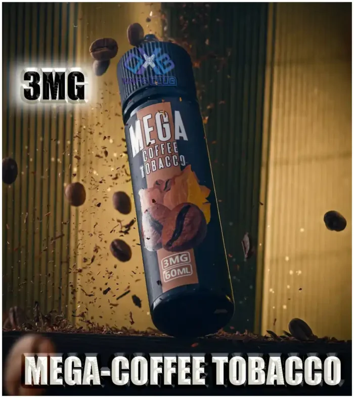 MEGA 60ML Bottle E Liquid MEGA Coffee Tobacco Best Vape Store UAE Online | Dxb Vape Club Online Mega E-Liquid By Grand E-Juice 60ml In Dubai