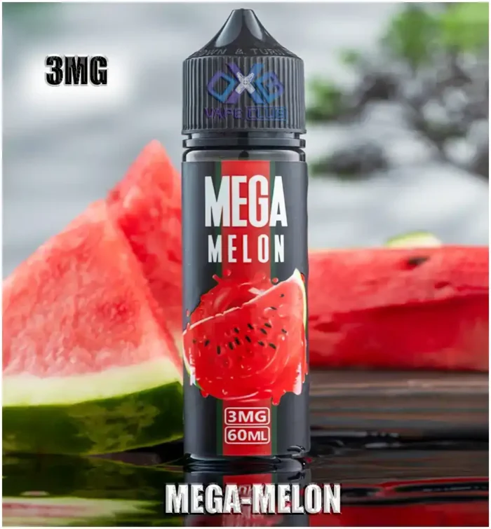 MEGA 60ML Bottle E Liquid MEGA MELON Best Vape Store UAE Online | Dxb Vape Club Online Mega E-Liquid By Grand E-Juice 60ml In Dubai