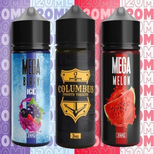 Mega 120mL Vape Liquid