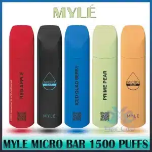 Myle Micro Bar Disposable Vape 1500 Puffs