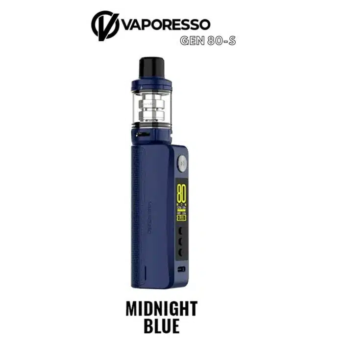 Midnight Blue Best Vape Store UAE Online | Dxb Vape Club Online Vaporesso Gen 80s Vape Starter Kit In Dubai