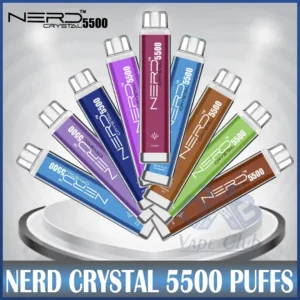 Nerd Crystal 5500 Puffs Disposable Vape