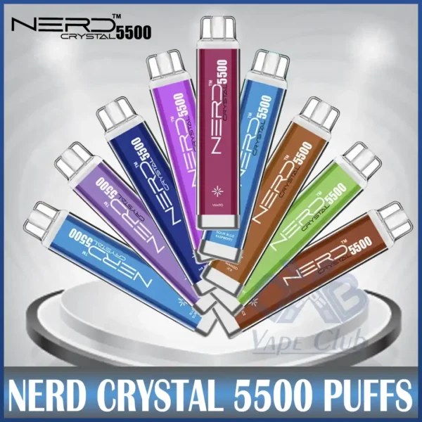 Nerd Crystal 5500 Puffs Disposable Vape