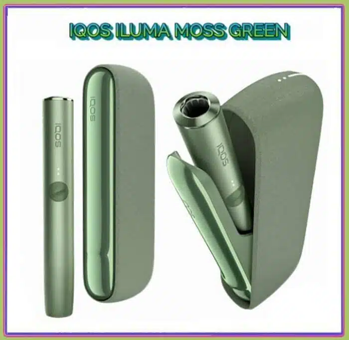 NEW IQOS ILUMA Moss Green 2 Best Vape Store UAE Online | Dxb Vape Club Online IQOS ILUMA GREEN STANDARD