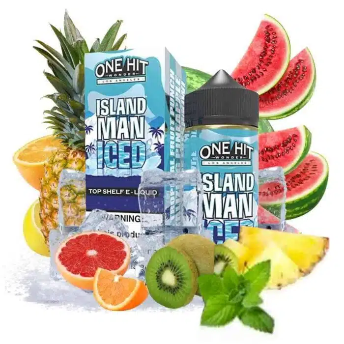 One Hit Wonder Island Man Iced 100ml Best Vape Store UAE Online | Dxb Vape Club Online One Hit Wonder – Island Man Iced – 100ml