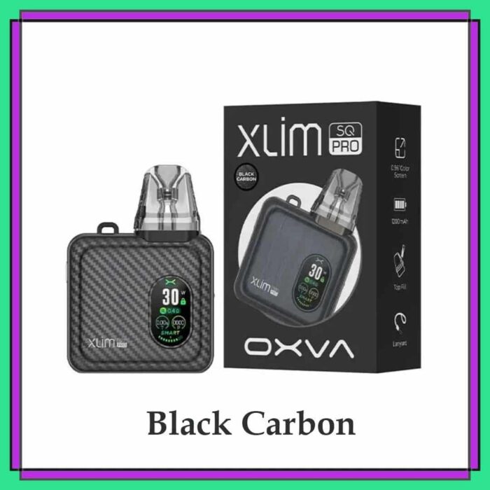 Oxva Xlim SQ Pro Pod Kit BLACK CARBON