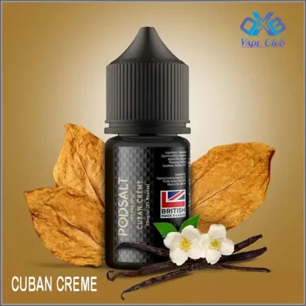 POD-SALT-CUBAN-CREME-30ML-NICOTINE-SALT-E-LIQUID