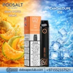 POD SALT GO 2500 PUFFS Cantaloupe Ice