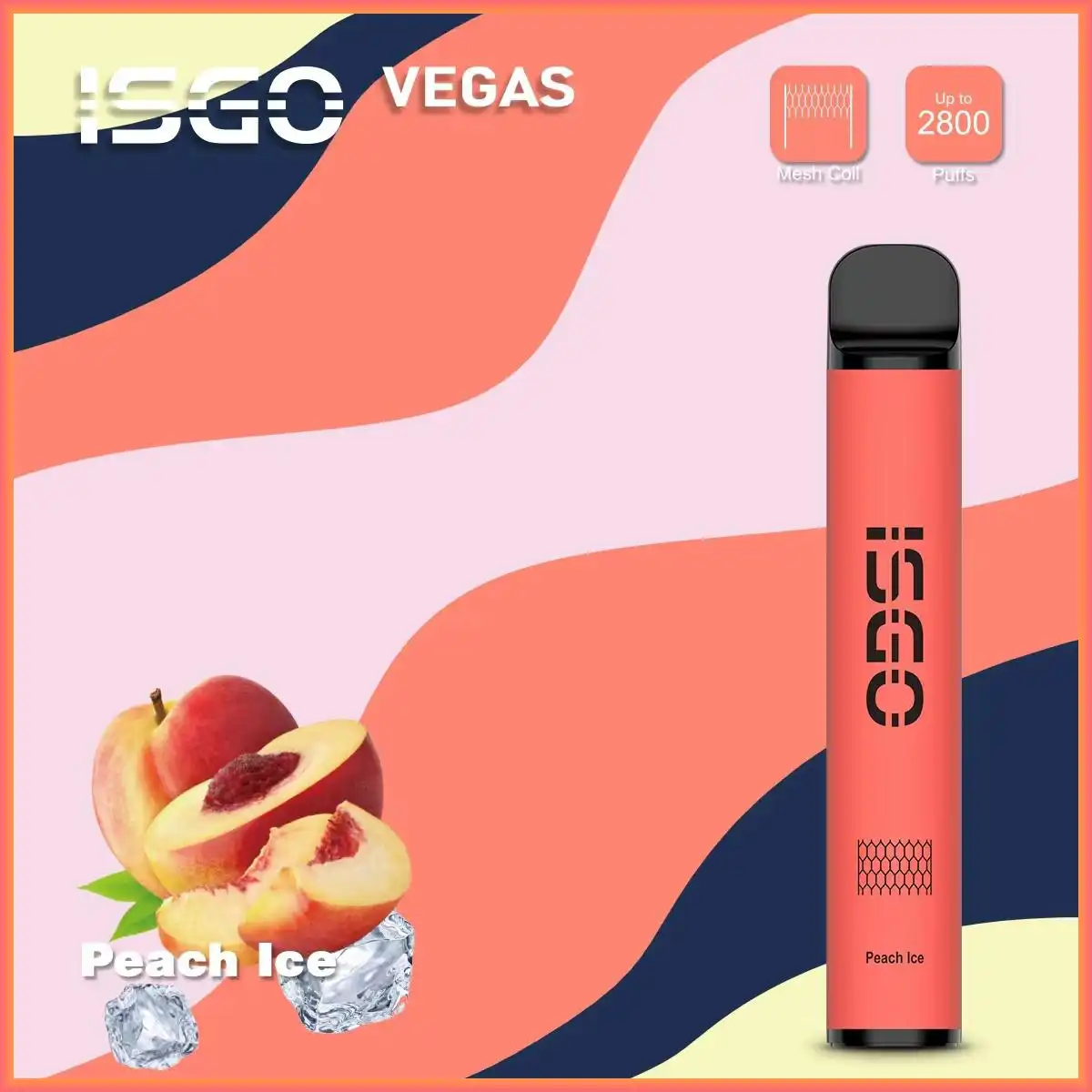 Peach-Ice-Isgo-Vegas-Disposable-2800-Puffs