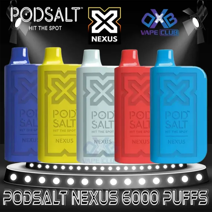 PodSalt Nexus 6000 Puffs Disposable Vape