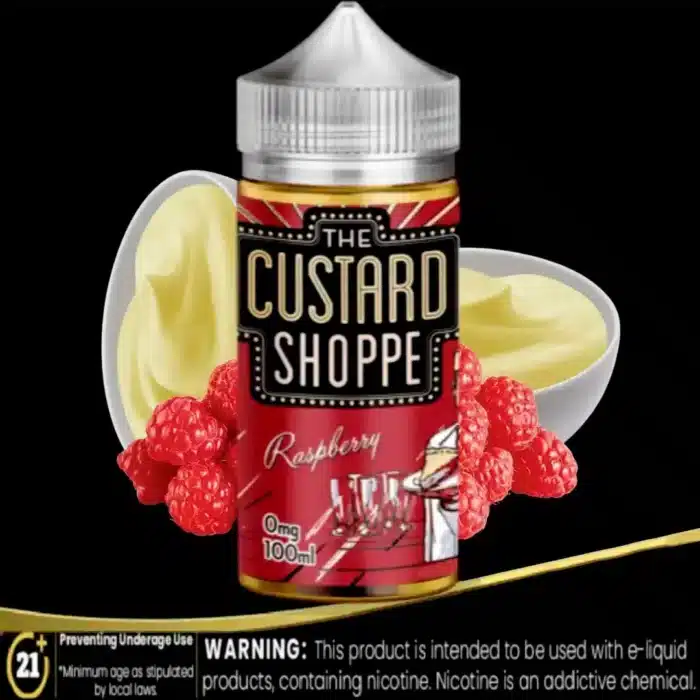 Raspberry by The Custard Shoppe 100ml