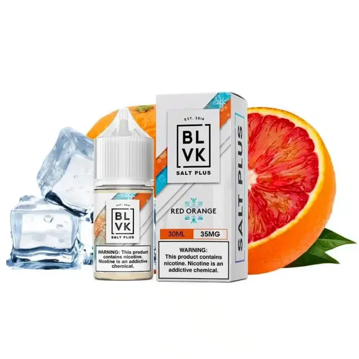 Red orange ice salt plus by blvk