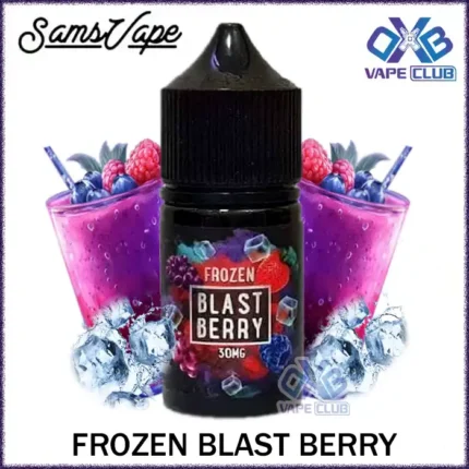 Sams Vapes Frozen Blast Berry Saltnic 30ml