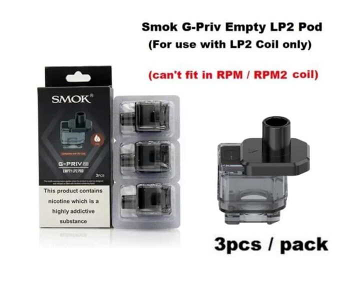 SMOK G PRIV Empty LP2 Pod 3