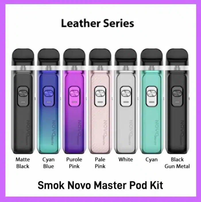 SMOK Novo Master Pod Kit 30W 1000mAh Best Vape Store UAE Online | Dxb Vape Club Online Authentic SMOK Novo Master Pod Kit Max 30W In UAE