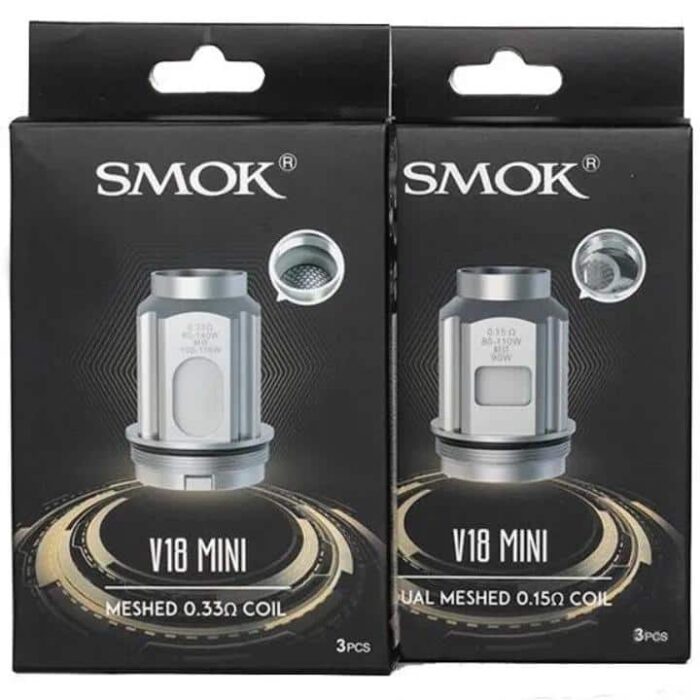 SMOK TFV18 V18 mini Coil Best Vape Store UAE Online | Dxb Vape Club Online SMOK TFV18 V18 mini Coil 3PCS/Pack In DUBAI