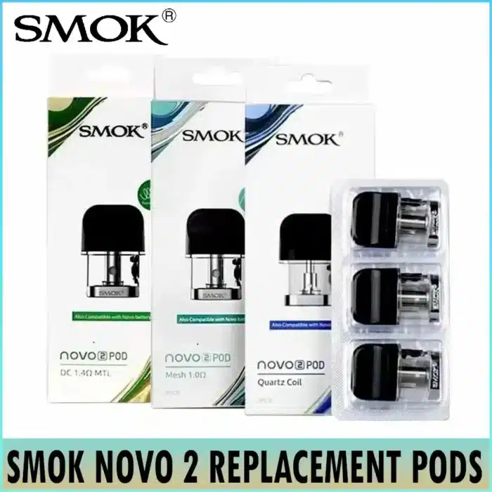 Smok-Novo-2-Replacement-Pods-In-DUBAI