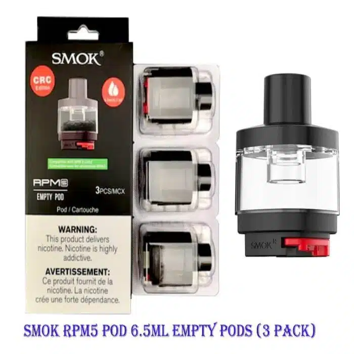 Smok RPM 5 replacement pods Best Vape Store UAE Online | Dxb Vape Club Online SMOK RPM 5 REPLACEMENT PODS