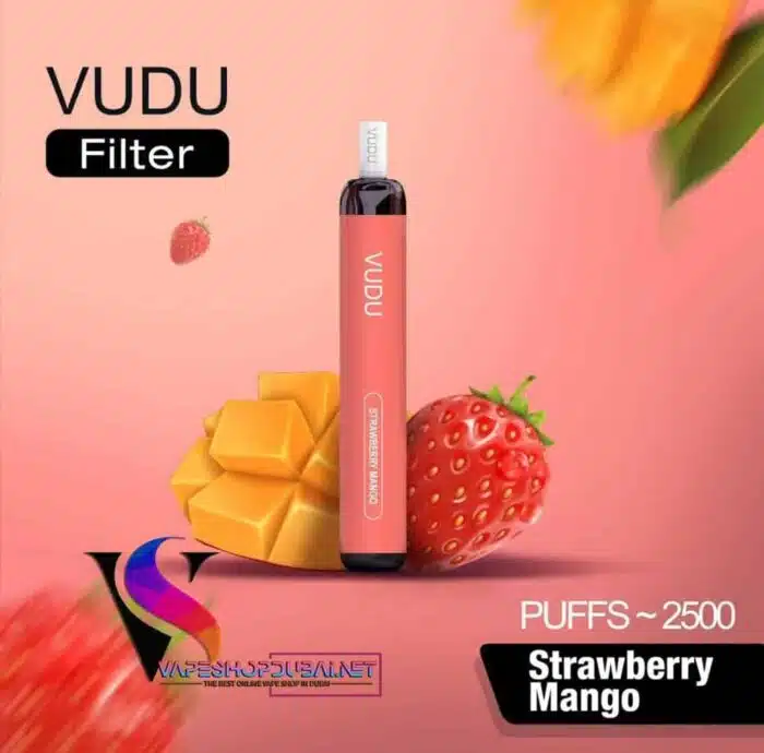 Strawberry mango 1 Best Vape Store UAE Online | Dxb Vape Club Online VUDU DISPOSABLE VAPE (2500 PUFFS) IN DUBAI