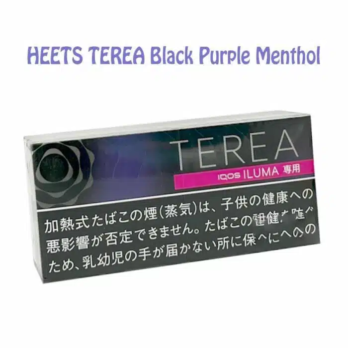 TEREA BLACK PURPLE MENTHOL HEETS For IQOS ILUMA DEVICE 11